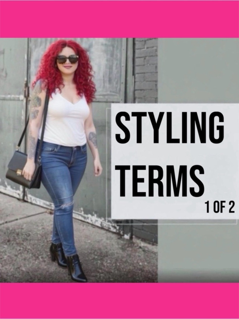 STYLING TERMS & SIZE CHARTS FOR ONLINE SHOPPING (1 of 2)